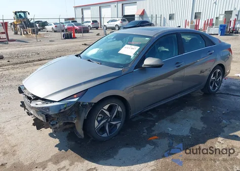 2023 Hyundai Elantra Hybrid Limited z USA, uszkodzony, nr VIN KMHLN4AJ6PU052745